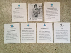 1 Foto 8 X 10" y 23 páginas de promoción. Bill Nye the Science Guy Disney 1993 - Imagen 1 de 8