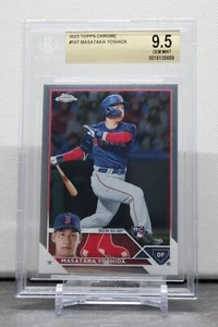 Topps Chrom MLB 2023 RC Masataka Yoshida Boston Red Sox No.167 / Beckett 9,5 - Bild 1 von 2