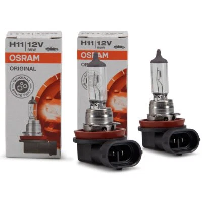 2x OSRAM 64211 Glühlampe Halogenlampe H11 ORIGINAL LINE 12V 55W PGJ19-2 - Bild 1 von 2
