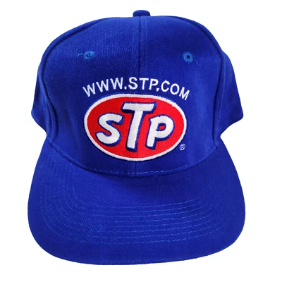 Vintage STP Nascar Hat Blue Super Sport Hong Kong - Image 1 of 4