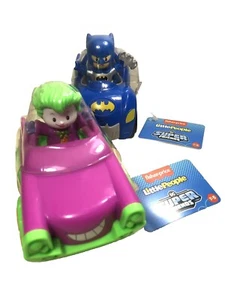 Little People 🦇 Batman & Joker 💥 Figuras y Vehículos *Nuevo Con Etiquetas* ENVÍO GRATIS - Imagen 1 de 12