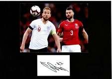 Ex Sunderland Ondřej Čelůstka Hand Signed Card & Photo With COA