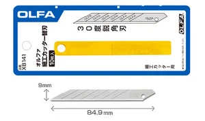 OLFA JAPAN Cutter Spare Blade 10 Blades Knife cutters XB141 for LTD-05 - Picture 1 of 1