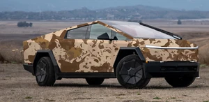 Tesla Cybertruck CAMO GRAPHIC Full DIY Vinyl Wrap Panel Kits Gloss Matte Ver. 2 - Picture 1 of 24