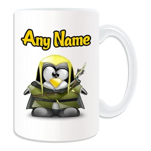 Personalisiertes Geschenk Legolas Pinguinbecher Geldbox Tasse Film Held Hobbit Lord Ringe - Bild 1 von 20