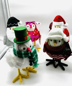 5er Set Zielscheibe Wondershop Vögel 2022 Weihnachten Urlaub Featherly Friends Neu mit Etikett - Bild 1 von 12