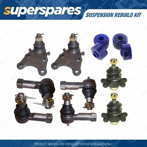 Ball Joint Tie Rod End Sway Bar Bush Rebuild Kit for Holden Rodeo TFS 4WD 88-03 - Picture 1 of 4