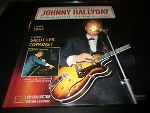 CD-LIVRE "JOHNNY HALLYDAY - SALUT LES COPAINS (1961)"