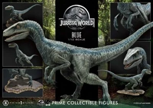 Prime 1 Studio PCFJW-03 Jurassic World Dinosaur Velociraptor Blue 1/10 Statue - Picture 1 of 12