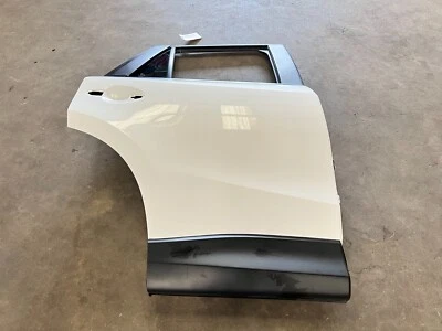 13-16 MAZDA CX-5 REAR RIGHT SIDE EXTERIOR DOOR SHELL WHITE, OEM LOT3565 - Image 1 of 4