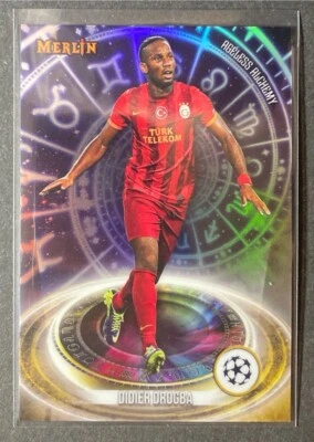 2023-24 Topps UEFA Merlin Didier Drogba Ageless Alchemy Galatasaray #AA-20 - Image 1 of 2
