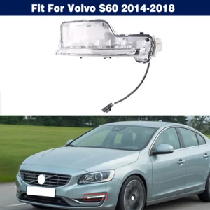 Left Front Bumper Driving Fog Light Lamp Clear Lens LED For Volvo S60 2014-2018 - Picture 1 of 11