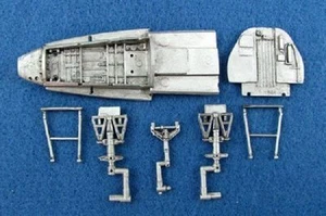 Tren de aterrizaje Merodeador B-26 para Hasegawa modelo SAC 72007 escala 1/72 - Imagen 1 de 2