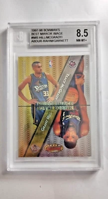 McGRADY HILL GARNETT RAHIM 1997-98 Bowman's Best Mirror Image # MI5 NM - MT - Image 1 of 2
