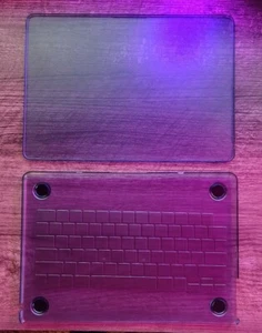 MacBook Air 13,6 Zoll Hülle M3 M2 Modell 2024-2022 Translucent Keyboard Cover - Bild 1 von 9