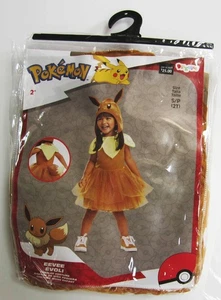 Pokemon EEVEE Halloween Costume Dress Size 2T Toddler NEW Disguise NWT - Picture 1 of 4