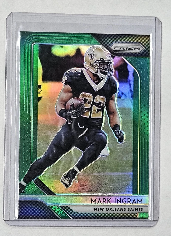 2018 Panini Prizm - Mark Ingram #66 Green Prizm - Image 1 of 1