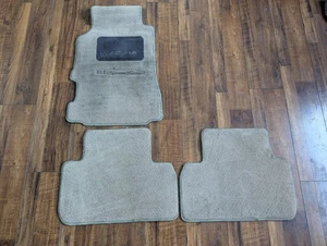 OEM 1996-2004 Acura RL Special Edition SE Floor Mat Front Driver Carpet Tan Rear - Picture 1 of 5