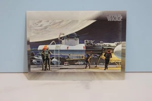Tarjeta del 40 aniversario de Star Wars 2017 #194 preparación del piloto - Imagen 1 de 2