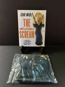 "Estatuilla inflable The Scream Edvard Munch muñeca inflable 2013, 18"" de alto, ¡sellada!" - Imagen 1 de 16