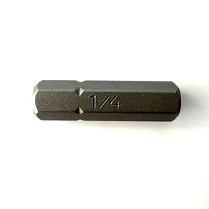 1/4" Sechskant Einsatz Bit 1 Zoll Länge - Bild 1 von 4