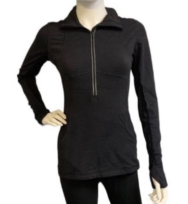 Sudadera deportiva para mujer Lululemon talla 10 media cremallera Foto 1 de 4