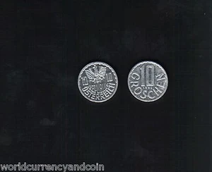 AUSTRIA 10 GROSCHEN KM2878 x 1000 Pcs Lot Deal 1998-2001 ARM EURO UNC MONEY COIN - Picture 1 of 1