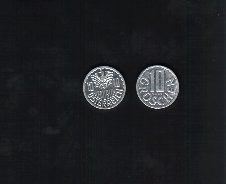 AUSTRIA 10 GROSCHEN KM2878 x 1000 Pcs Lot Deal 1998-2001 ARM EURO UNC MONEY COIN - Image 1 of 1