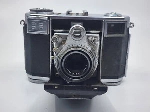 Zeiss Ikon tessar 45mm 1:2.8 Lens Vintage 35mm folding camera c 1933 - Picture 1 of 24