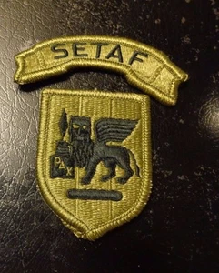 ARMEE PATCH, SÜDEUROPÄISCHE TASK FORCE, MULTI-CAM, SCORPION, KLETTVERSCHLUSS - Bild 1 von 1