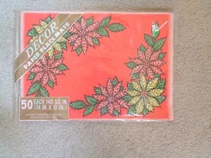 TAPPETINO VINTAGE CARTA FESTA DESIGN NATALE NUOVO VECCHIO MAGAZZINO APERTO 40 PLUS - Foto 1 di 3