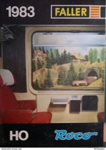 Faller Catalogue (Gare wagon train) Allemagne 1983 - Imagen 1 de 9