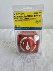 Interruptor de batería Blue Sea 6006 serie M encendido/apagado de un solo circuito totalmente nuevo en paquete - Imagen 1 de 5