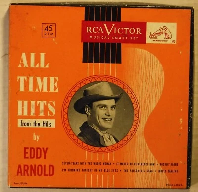 EDDY ARNOLD / ALL TIME HITS FROM THE HILLS / RCA WP 195 / 3 X 45 RPM BOX SET - Image 1 of 4
