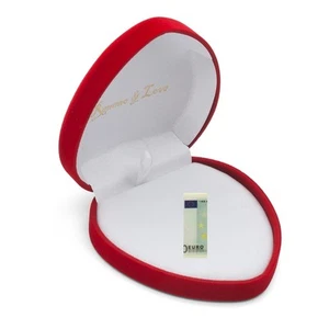 Herz Box Rot Schmuck Set Geld Schachtel Dose Etui Geschenkschachtel Verpackung - Bild 1 von 3
