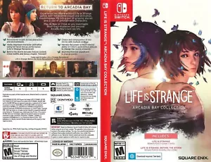 Colección Life Is Strange Arcadia Bay Inserto Cubierta Arte Obra Solo - Imagen 1 de 1
