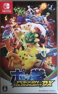 Nintendo Switch Pokemon POKKEN TOURNAMENT DX Tested Used Japanese Games - Picture 1 of 3