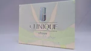 CLINIQUE SHEER POWDER BLUSHER - .27 OZ. - 01 BARELY NUDE - NEW - BOXED - Picture 1 of 4