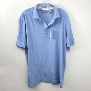 Daniel Cremieux NWT Polo Shirt Mens size XL Blue - Picture 1 of 4
