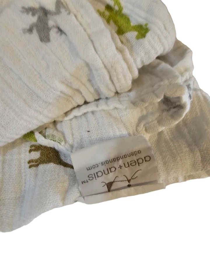 Envoltura individual Dino Roar Adén y Anais 42" X 40" Foto 1 de 2