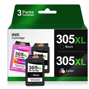 DRUCKERPATRONEN FÜR HP 305XL HP DESKJET 2720 2700 2320 4100 ENVY 6020 6032 6430 - Afbeelding 1 van 10