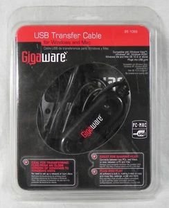 Gigaware "USB Transfer Cable" #26-1069, for Windows & Mac, Gold Plated - Picture 1 of 5