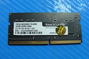 Asus M712D Team Group 16GB DDR4 2666 Memory RAM SO-DIMM TED416G2666C19-SBK - Picture 1 of 2