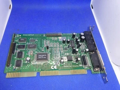 AVENCE LOGIC PRO16PNP RETRO SOUND KARTE ISA FCC ID: MGYPRO16PNP # GK4871 - Bild 1 von 4