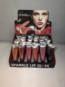 starry sparkle lipgloss collagen boost aloe vera angereichert TOP-D18 36 Stück - Bild 1 von 6