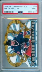 1998-99 Pacific Crown Royale WAYNE GRETZKY Die-Cut Rare! #88 Rangers PSA 9 - Bild 1 von 2