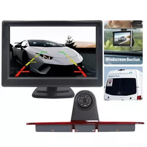 Backup Rear View Camera 5'' Monitor Dual Mounts Kit For Benz Sprinter VW Crafter - Picture 1 of 24