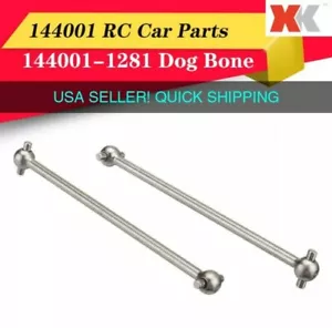 US SELLER! 4X Rear Axle Dogbone Drive Shaft For Wltoys 144001 1/14 RC Part 1281 - Picture 1 of 9