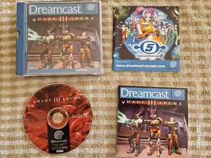 Quake III (3) Arena Sega Dreamcast Game - Complete