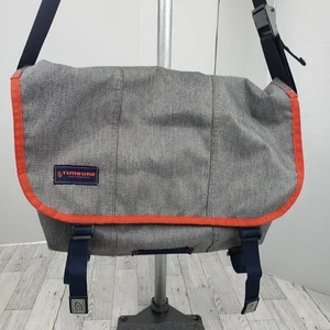 Timbuk2 Messenger Laptop Gray Orange Shoulder Bag Medium - Picture 1 of 23
